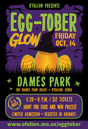 Egg-tober Glow poster