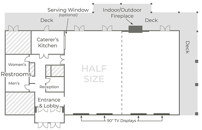 Layout of O'Day Lodge