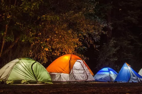 Camping in O'Day Park