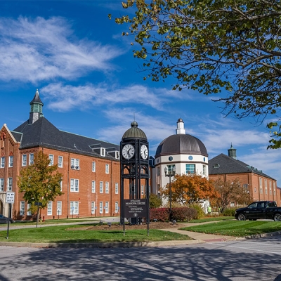 Modern-day City Hall preserves the former St. Mary's Institute educational building