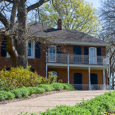 The historic Heald Home is open for tours and is a popular site for events and outdoor weddings