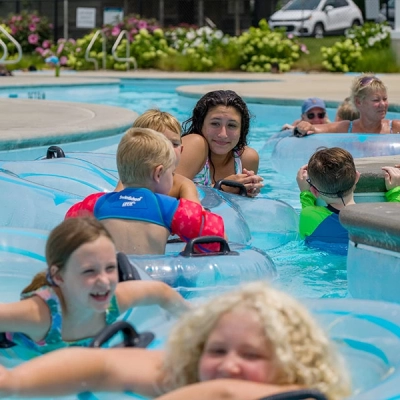 Take a ride down the longest lazy river in St. Charles County