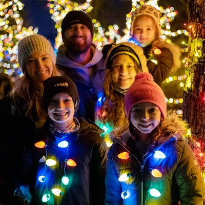Your whole family will get into the holiday spirit at Celebration of Lights