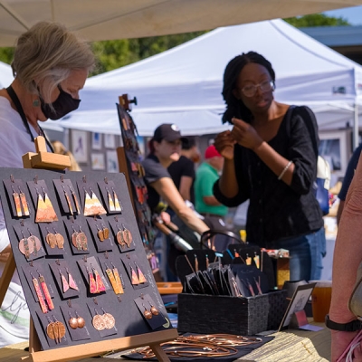 Some of the best artisan crafters in the region can be found at Fall Into the Arts