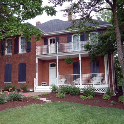 Present-day Heald Home, restored to it's original form.