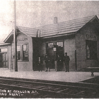 Krekel Depot (then, named Wabash Depot) in use as a train station